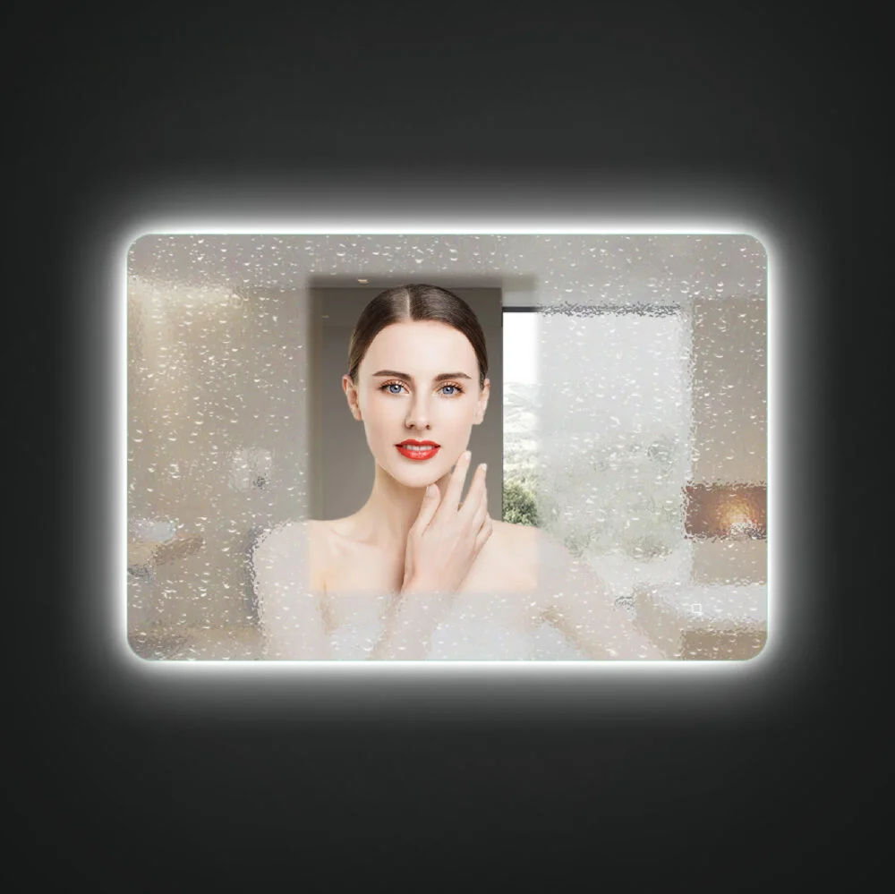 LIRO 600x800mm Stačiakampis veidrodis / LED apšvietimas iš galo / Foninis apšvietimas - Image 5