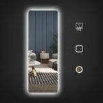 LEILA 500x1400 Viso ūgio veidrodis / LED apšvietimas iš galo / Foninis apšvietimas - Image 2