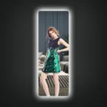 LEILA 500x1400 Viso ūgio veidrodis / LED apšvietimas iš galo / Foninis apšvietimas - Image 4