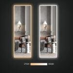 LUNA 550x1650 Viso ūgio veidrodis / LED apšvietimas iš priekio ir iš galo - Image 4