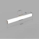 EDEN 1020mm LED šviestuvas / 24W - Image 6