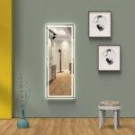 AURA 559x1600 Viso ūgio veidrodis / LED apšvietimas iš priekio ir iš galo